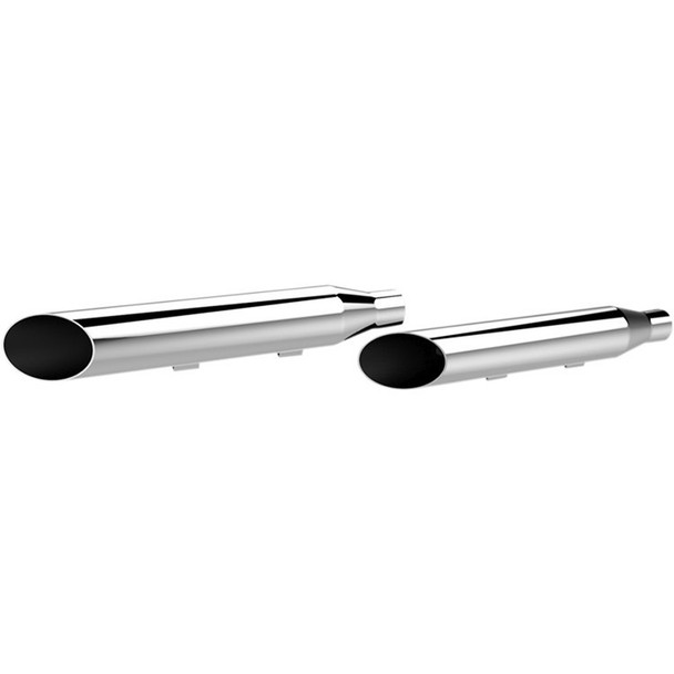  Khrome Werks - HP-Plus 3" Slip-On Mufflers W/ Slash Cut fits '14-'20 Harley Sportster Models - Chrome 