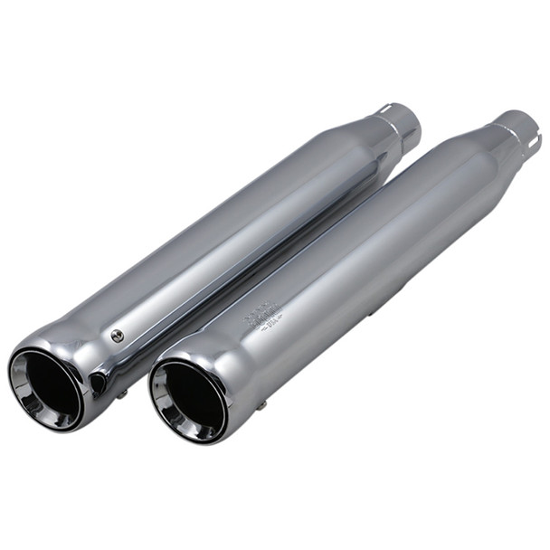 Cobra - NH Series Mufflers fits '07-'17 Harley Softail Fat Boy Models - Chrome