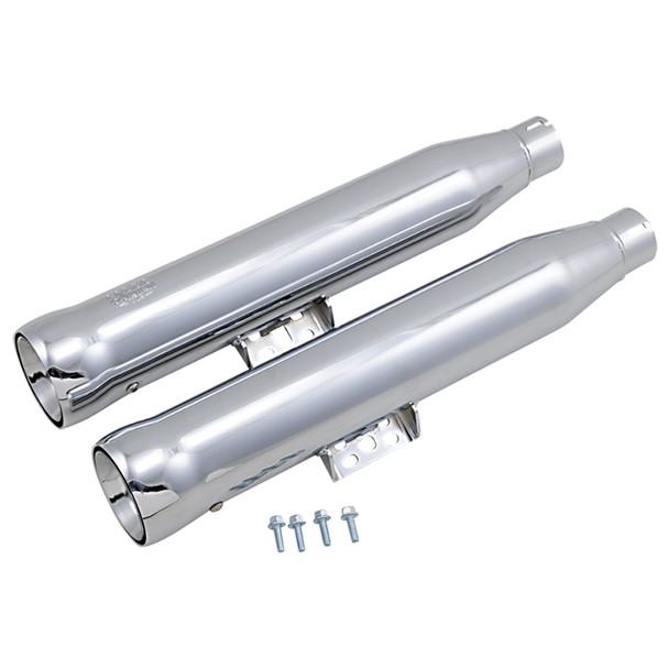 Cobra - NH Series Mufflers fits '18-'22 Harley Softail Heritage Classic Models - Chrome