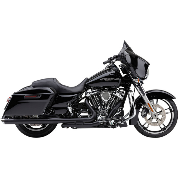 Cobra - 3" Slip-On Mufflers fits '17-'20 Bagger Models - Black