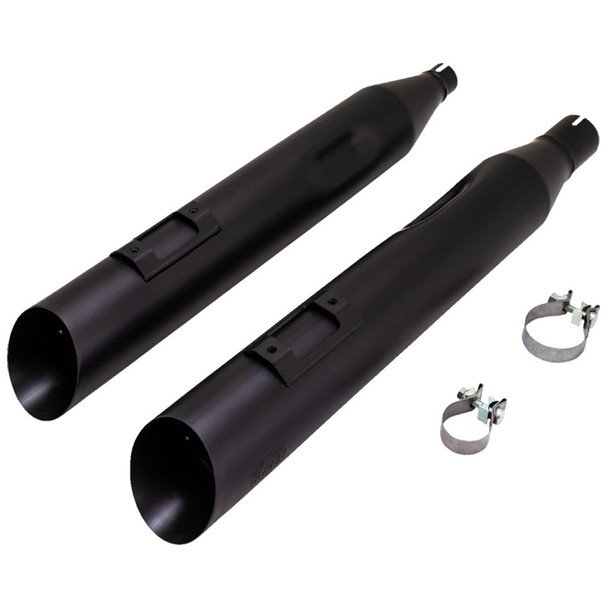 Vance Hines Blackslash 450 Slip On Mufflers fits 17 23 Harley