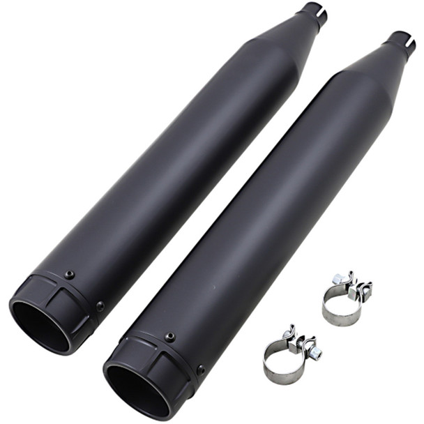 Vance & Hines - Torquer 450 Slip-On Mufflers fits '95-'16 Touring Models - Black