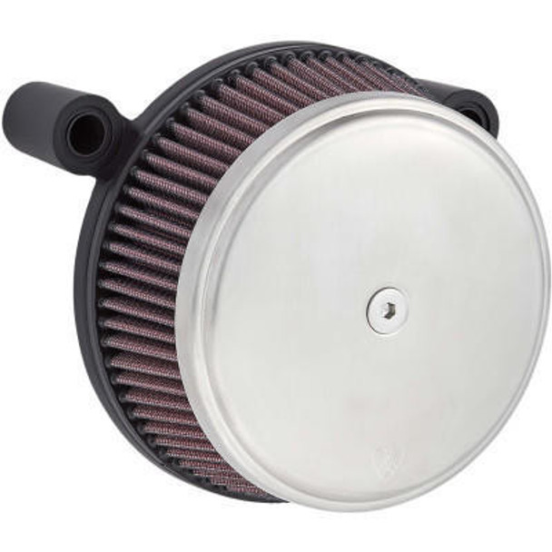 Arlen Ness - Stage 1 Big Sucker Air Cleaner Cover fits All Stage 1 Big Sucker Kits - Smooth, Chrome (Open Box)