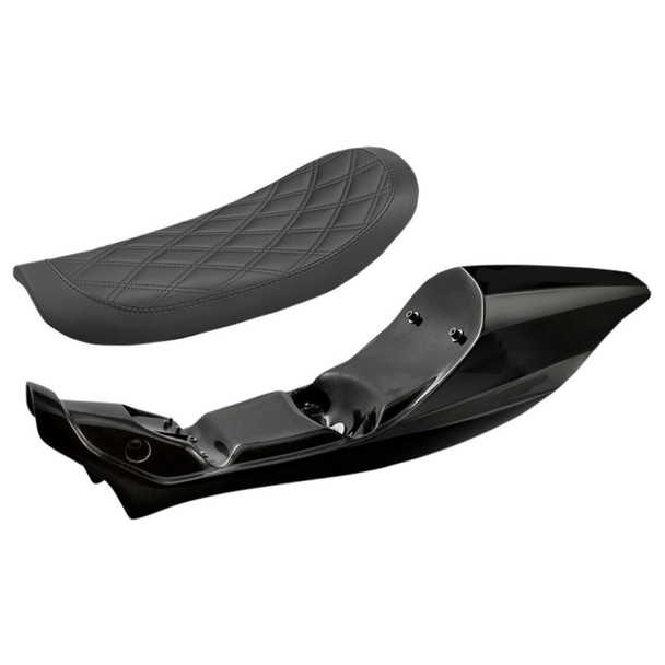 Saddlemen Seats Saddlemen - Ronan LS Seat Full Tail Kit fits '04-Up XL Models W/ 2.1 Gallon or 3.3 Tank (Exc. '21 Sportster S/RH1250S Models) (Open Box) 