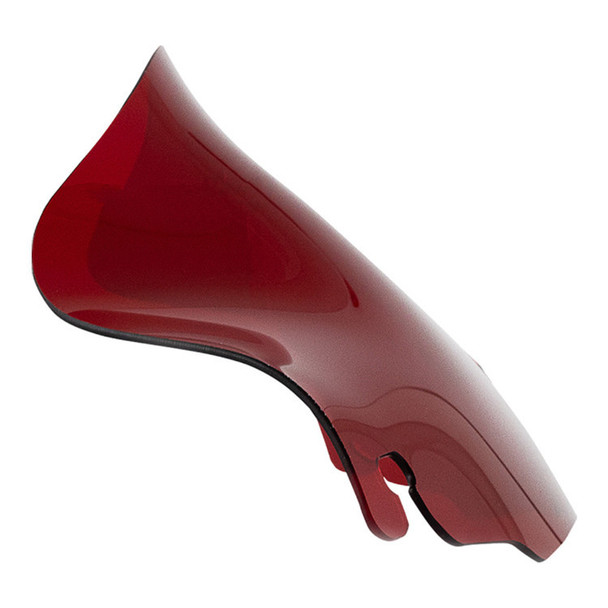 Klock Werks - 6.5" Red Kolor Flare™ Windshield fits '96-'13 FLH Models