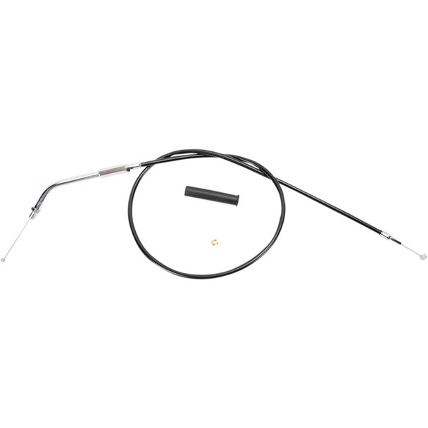 Drag Specialties - 30" Black Vinyl Throttle Cable (Repl. OEM #56308-88)