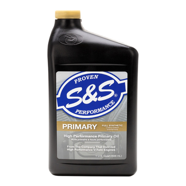 &S Cycle - High-Performance Full-Synthetic Primary Oil fits Big Twin Models - 1 U.S. Quart