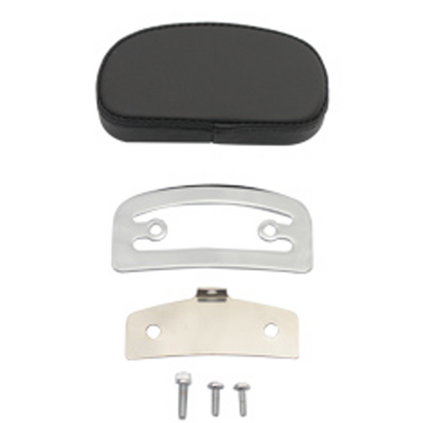 V-Twin - Black Mini Back Rest Pad Kit