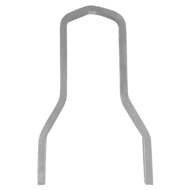 Drag Specialties Square Sissy Bar - Chrome fits '79-'85 Sportster Models - 10.2" H x 8.2" W