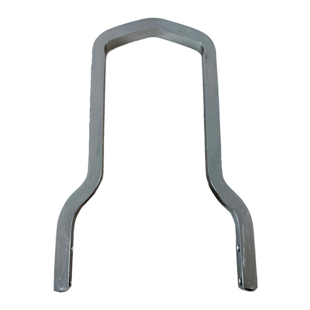 Drag Specialties Square Sissy Bar - Chrome fits '04-'20 Sportster, '02-'05 Dyna Models (Except FXDWG) - 10" H x 7.5" W