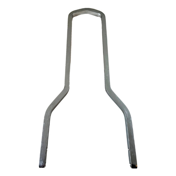 Drag Specialties Square Sissy Bar - Chrome fits '90-'99 FLSTF, '58-'84 FL/​FLH Models - 14.75" H x 8.75" W
