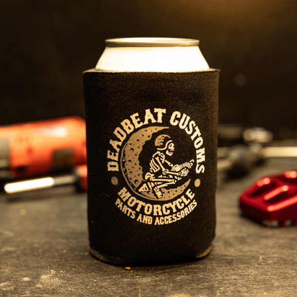 Deadbeat Customs Sparky Beer Koozie