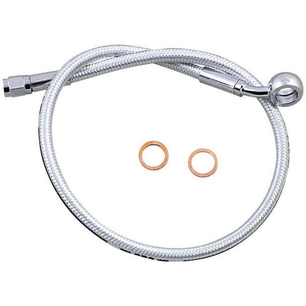 Magnum Shielding - 12mm-35° Upper Brake Line fits '20-'23 FXLRS/​FXLRST Models (Dual Disc)
