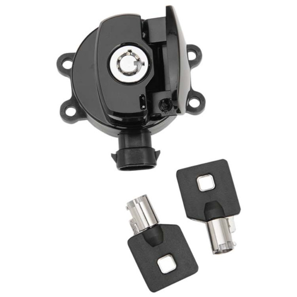 Drag Specialties - Side Hinge Ignition Switch fits '14-'23 FLHR/​FLHRXS , '11-'17 FLS/F LST, '12-'17 FLD, FXDWG, FXDF & FXDB Models (Repl. OEM #71517-11)