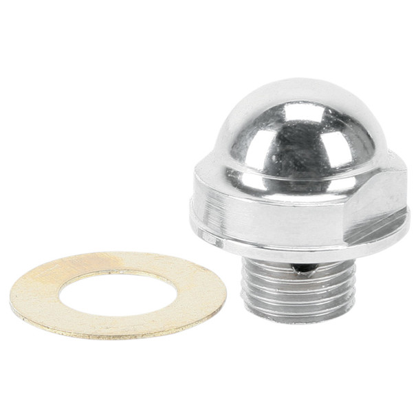 Colony - Oil Relief Plug fits '54-'67 Big Twin Models (OEM #26377-54) - Chrome