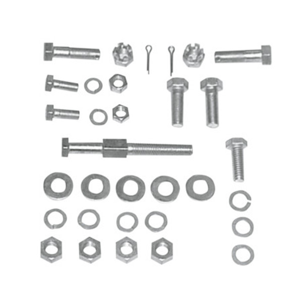 Colony - 8232-26 Cadmium Transmission Mount Hardware Kit fits '36-'64 Big Twin Models (OEM #34735-36, 3974)