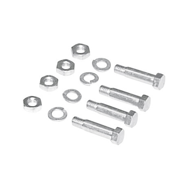 Colony - 8773-12 Cadmium Footboard Hinge Bolt Kit fits '49-'81 FL/​FLH Models (OEM #50635-14)