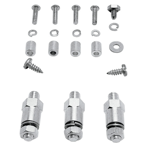 Colony - Dash Plate Mounting Kit fits '36-'47 Knucklehead Model (OEM #3550, 71065-36, 71589-39)