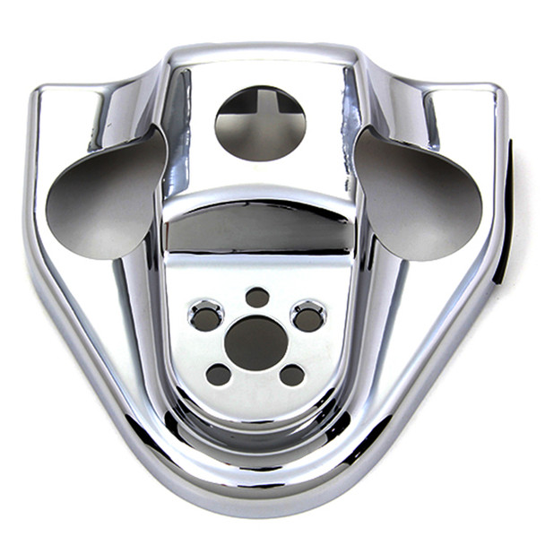 V-Twin - Chrome Handlebar Riser Cover for T-Bars - fits '14-Up Road King Models (OEM #558002-89)