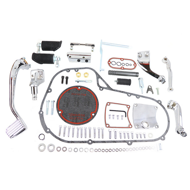 V-Twin - Mid Control Kit fits '83-'86 FXR Models - Chrome