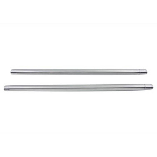 V-Twin - Chrome 35mm Fork Tube w/ 23-1/2" Length fits '73-'77 FX, '73-'74 Sportster Models (OEM #45977-73)