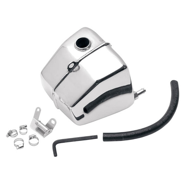 Drag Specialties - Chrome Oil Tank fits Most Aftermarket FXR Frames (OEM #62406-81)
