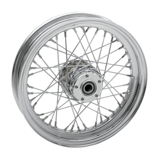 Drag Specialties 40 Spoke Chrome Laced Wheel 16” x 3” fits '02-'07