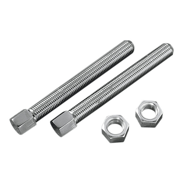 Drag Specialties - Rear Chain Adjuster Bolt fits '48-'72 Big Twin (3/ 8”-24 x 3”) (OEM #41576-36)