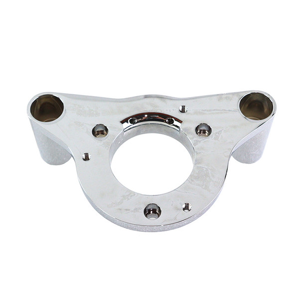 V-Twin - Chrome Heavy Breather Air Cleaner Mount Bracket for '08-Up FLT Model