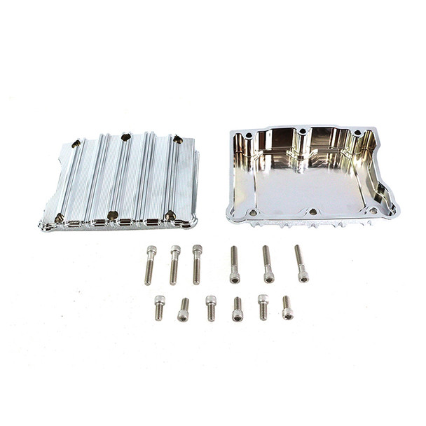 V-Twin - TC-88 Finned Rocker Box Set fits '99-'16 FLT/ FL, '99-'17 FLST/FXST Models