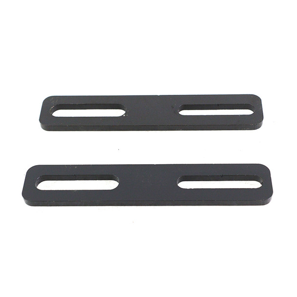 V-Twin - Black 5" Exhaust Bracket Set fits Custom Application