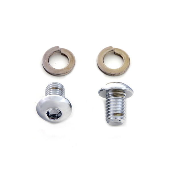 Colony - 9915-4 Chrome Seat Bracket Mount Kit fits '86-'05 FLST, '84-'05 FXST Models (OEM #868)