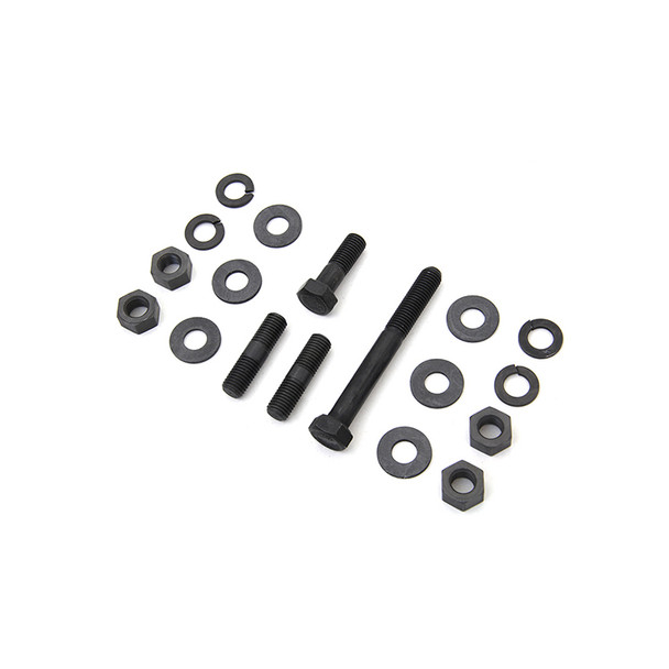 Colony - 9893-18 Parkerized Gas Tank Mounting Kit fits '36-'40 EL, '41-'84 FL Models