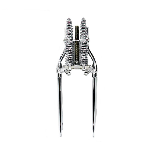 V-Twin - 18" Chrome Spring Fork Assembly fits '41-'57 G, '37-'52 Chief, '36-'52 W Models