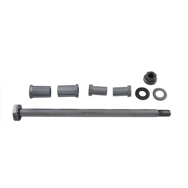 V-Twin - Chrome Swingarm Pivot Pin and Spacer Kit fits '00-'07 FLST/FXST Models