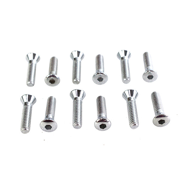 Colony - 9827-12 Allen Type Timing Cover Screw Kit fits '41-'69 FL, '36-'40 EL Models