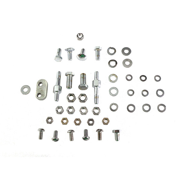 Colony - 9790-15 Chrome Rear Fender Mount Kit fits '29-'52 WL Model