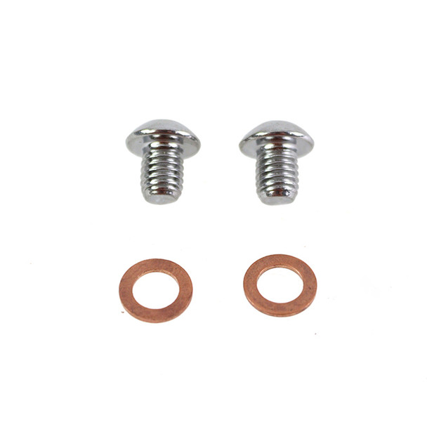 Colony - 9758-2 41mm Fork Slider Drain Screw fits '86-'05 FLST, '84-'05 FXST, '76-'84 FL Models