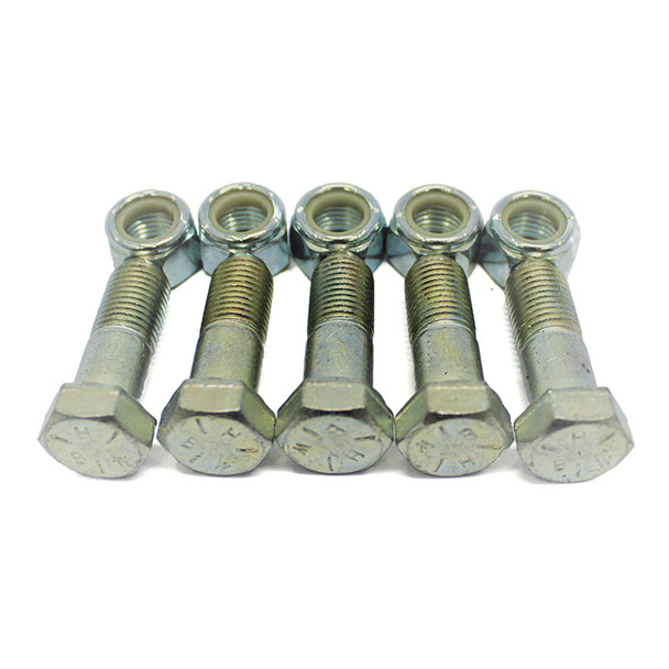 Colony - 3591-10 Sprocket Bolt and Nut Kit Zinc Plated fits '84-'98 FXST, '86-'98 FLST, '73-'84 FX Models (OEM #41197-73)