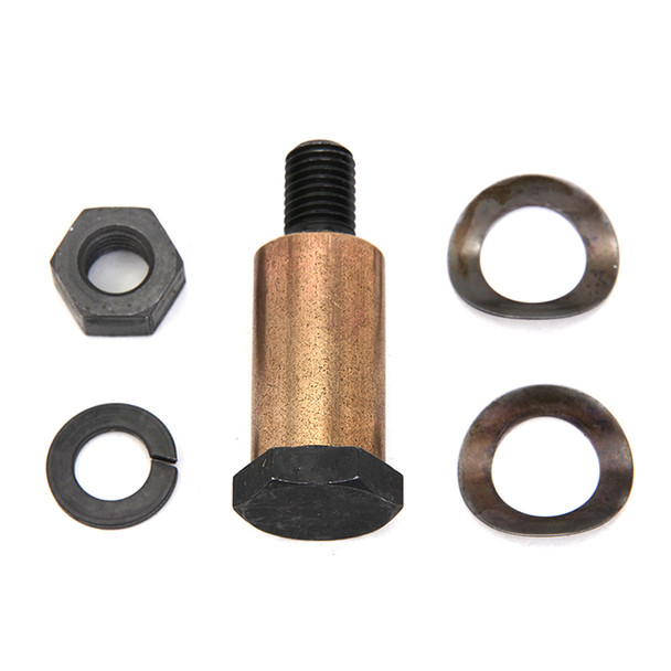 Colony - 9711-5 Parkerized Tank Hand Shifter Lever Stud Kit fits '37-'48 UL, '37-'73 G, '37-'52 W Models (OEM #33775-37)