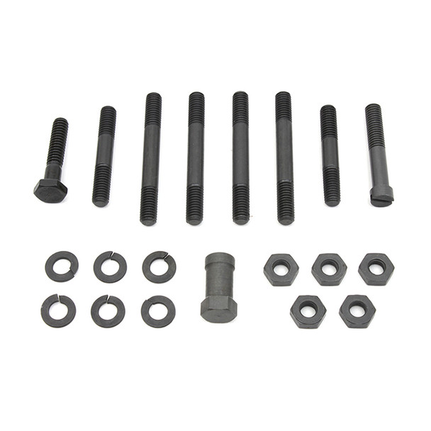 Colony - 9694-19 Parkerized Oil Pump Mount fits '41-'67 FL, '36-'40 EL Models