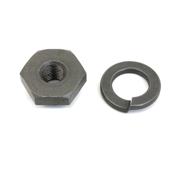 Colony - 9691-2 Seat Post Rod Lock Nut and Lock Washer fits '37-'48 UL, '41-'81 FL, '36-'40 EL Models (OEM #51674-25)
