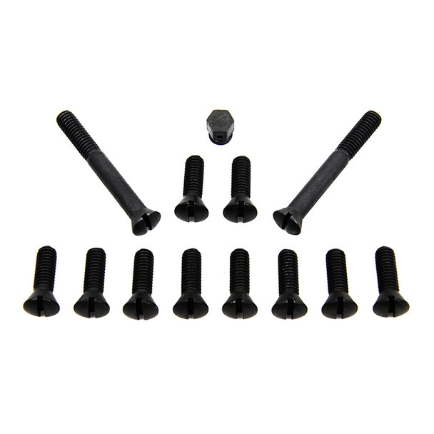 Colony - 9620-13 Transmission Top Cover Screw Kit Parkerized fits '37-'48 UL, '41-'55 FL, '36-'40 EL Models (OEM #34720-36)