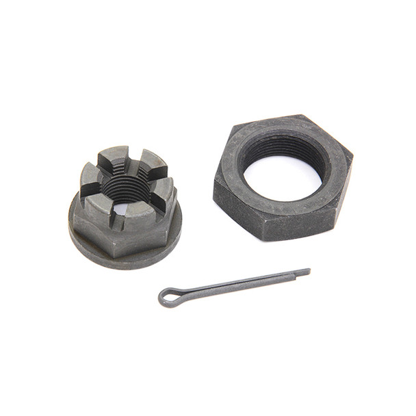Colony - 9406-3 Parkerized Front Axle Nut Kit fits '36-'40 EL, '41-'48 FL Models