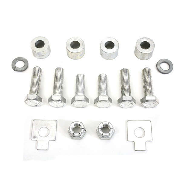 Colony - 9206-12 Oil Tank Bracket Mount Kit fits '58-'64 FL Model - Cadmium