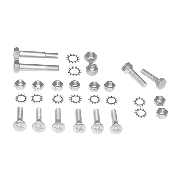 Colony - 2625-30 Cadmium Rear Fender Mount Kit fits '58-'80 FL/​FLH Models (OEM #8879-30)