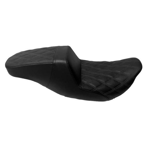 Danny Gray - Double Diamond FastIST Air Pro Series Seat fits '08-'24 FLH/FLT Models (Except CVO)