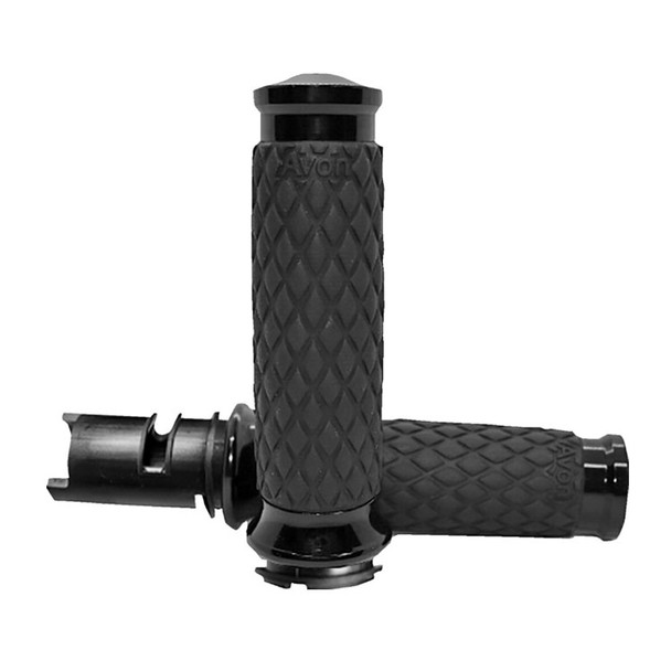 Avon Grips - Diamond Contour Grips fits '24 & Up Throttle By Wire
