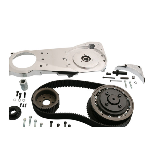 Belt Drives Ltd. - 2" SS Belt Drive Without Cover fits '00-'06 FXST/​FLST Models