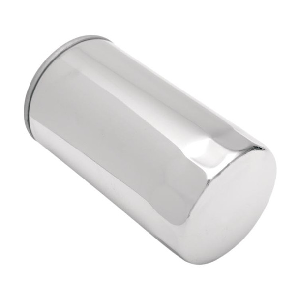 Drag Specialties - 5-1/2" Chrome Magnetic Ring Oil Filter fits '91-'98 FXD Model (OEM #63813-90)
